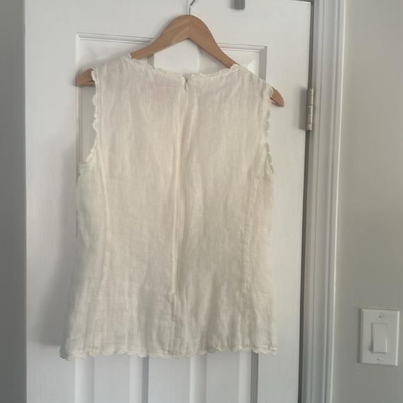 Tory Burch Linen tank top shell - Picture 5 of 5
